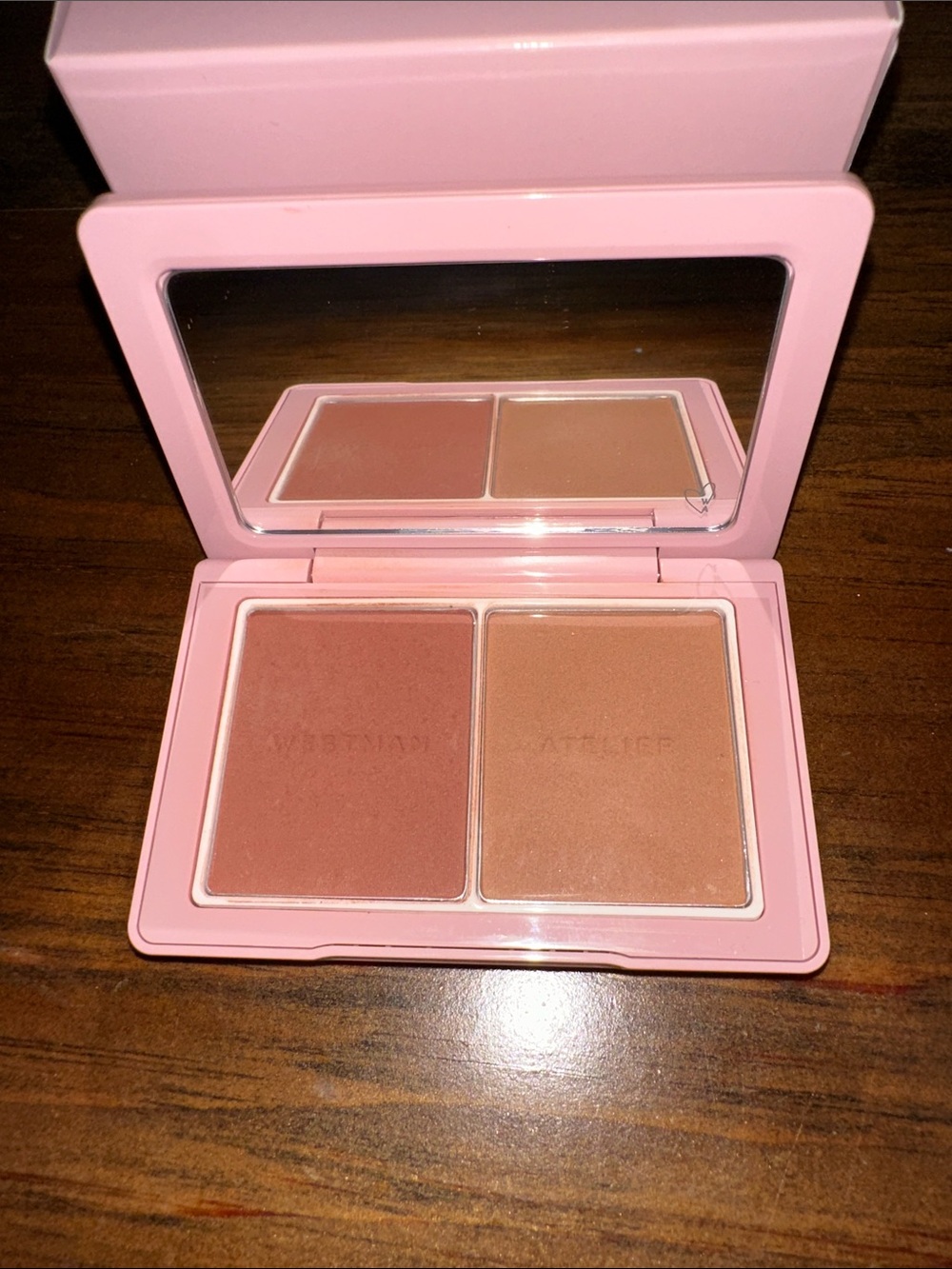 Westman Atelier Baby Cheeks Powder Blush Duo — Suede l Sable